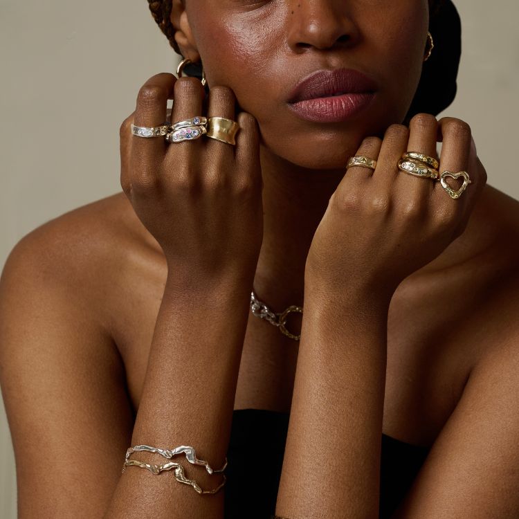 9ct Gold Wiggle Bangle