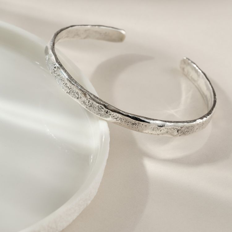 Sterling Silver Luna Cuff - Slim
