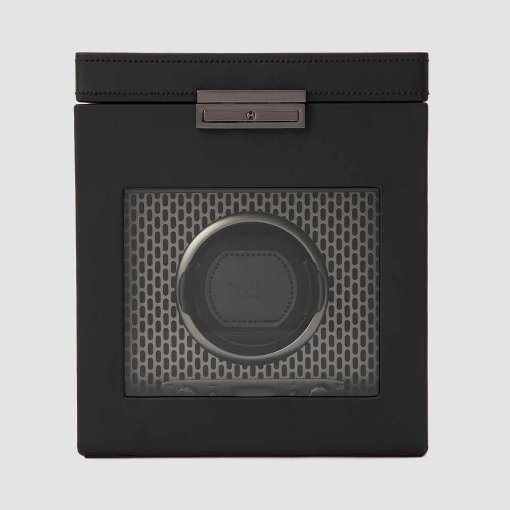 Axis Single Winder with Storage Black