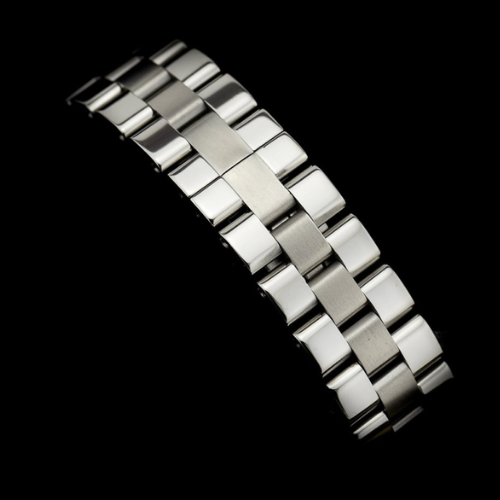Cartier Roadster with pink mother of pearl dial