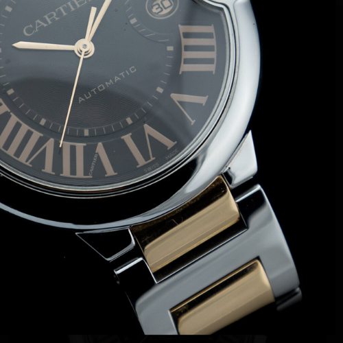 Cartier Ballon Bleu 18ct rose gold and steel