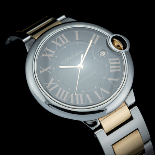 Cartier Ballon Bleu 18ct rose gold and steel