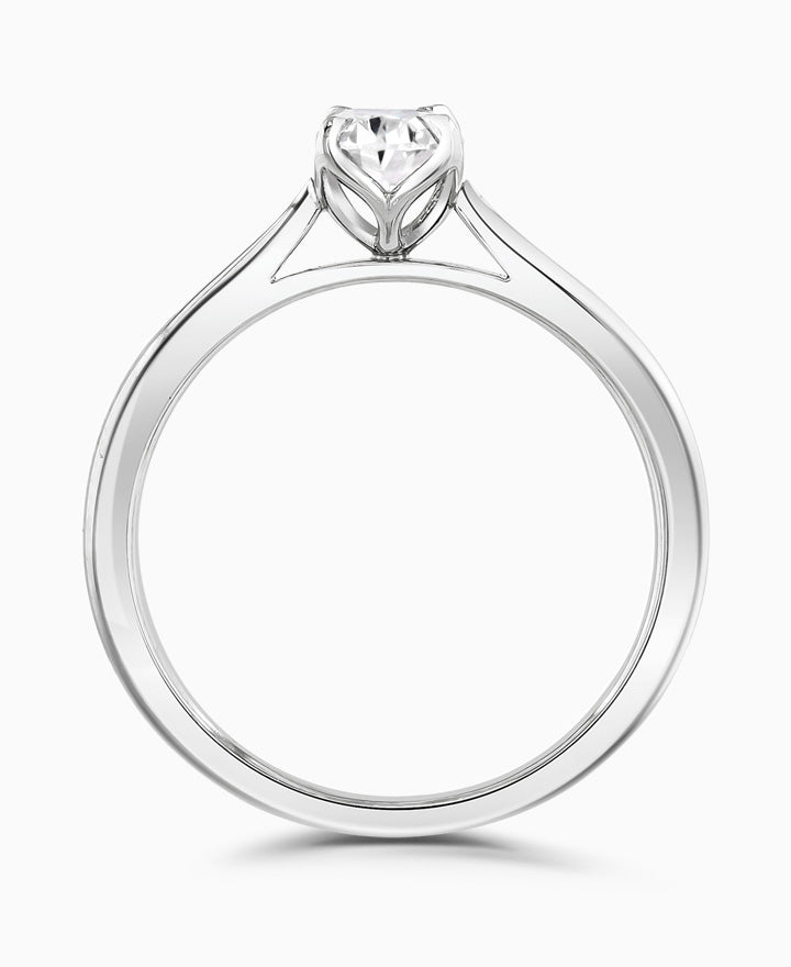 Brown & Newirth Oval Cut Solitaire Engagement Ring