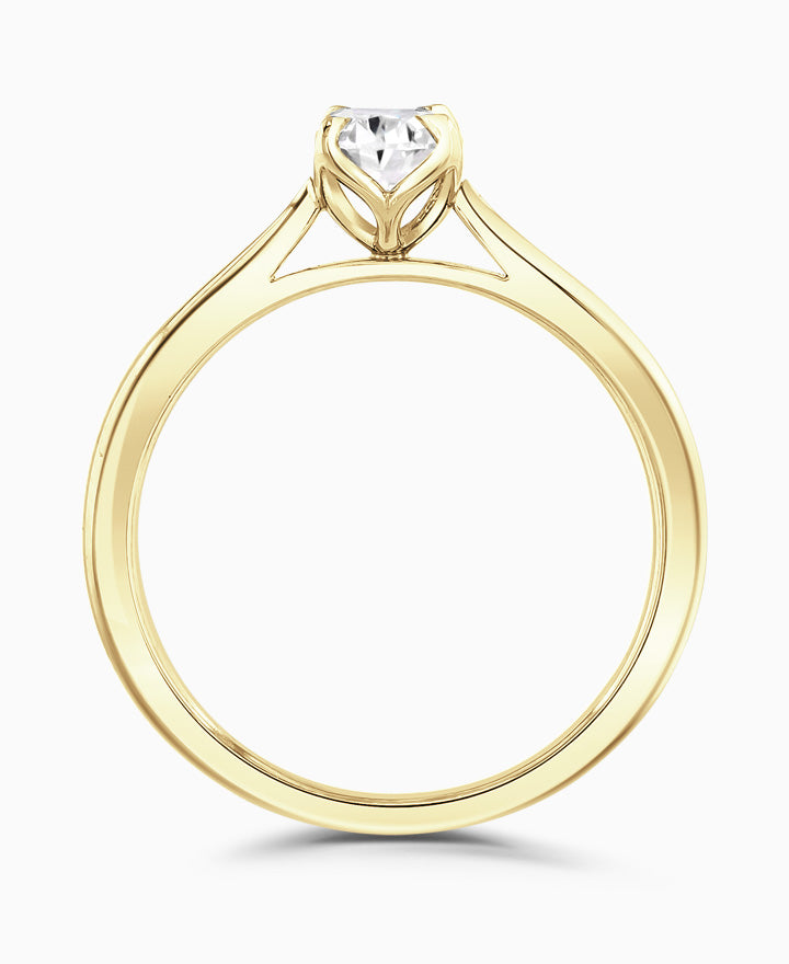 Brown & Newirth Oval Cut Solitaire Engagement Ring