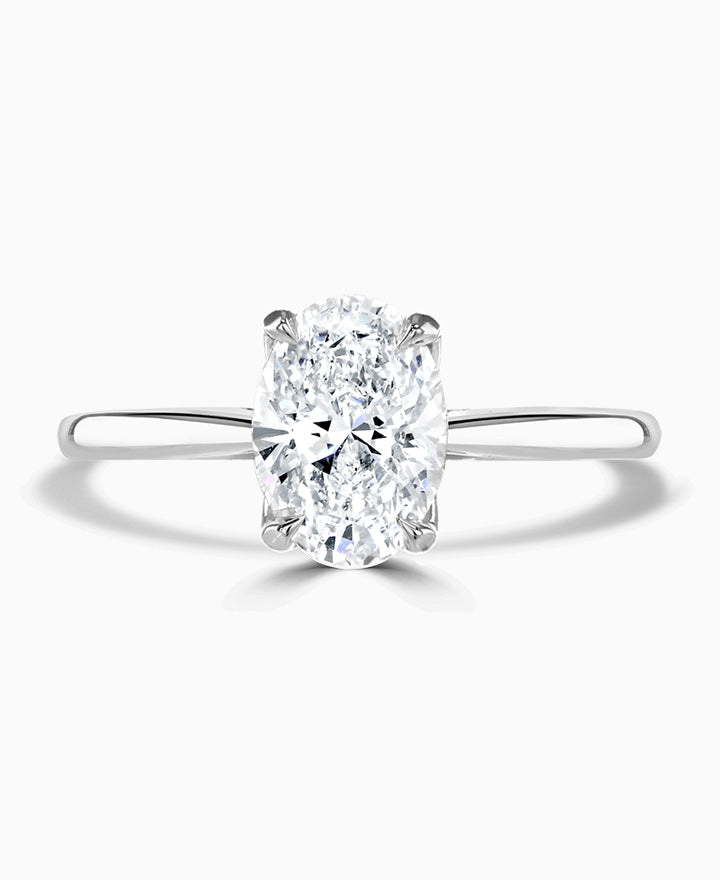 Brown & Newirth Oval Cut Solitaire Engagement Ring
