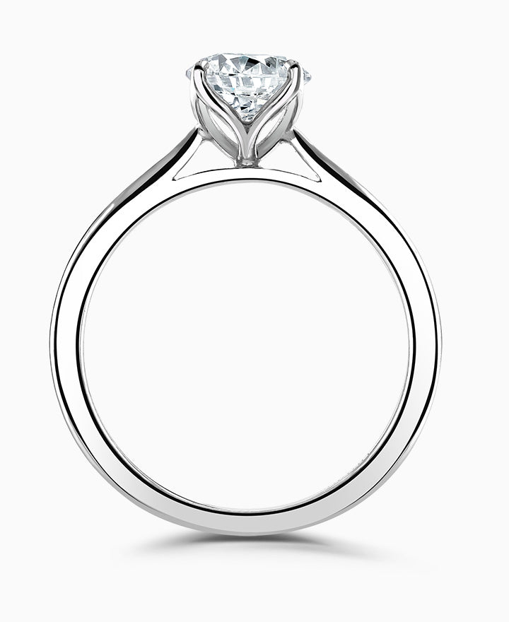 Brown & Newirth Round Brillaint Cut Solitaire Engagement Ring