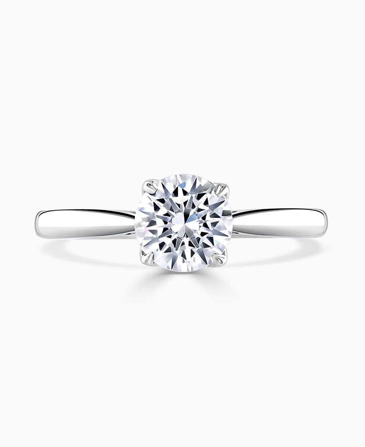 Brown & Newirth Round Brillaint Cut Solitaire Engagement Ring
