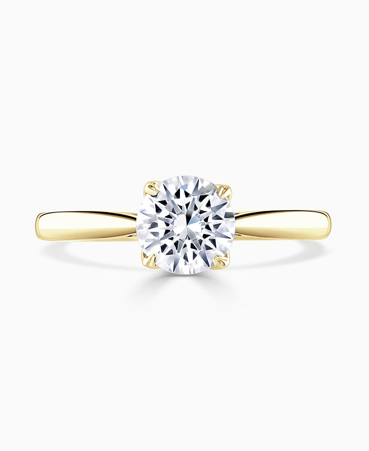 Brown & Newirth Round Brillaint Cut Solitaire Engagement Ring