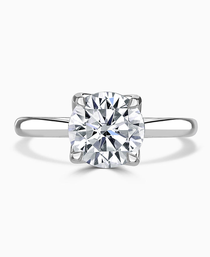 Brown & Newirth Round Brillaint Cut Solitaire Engagement Ring
