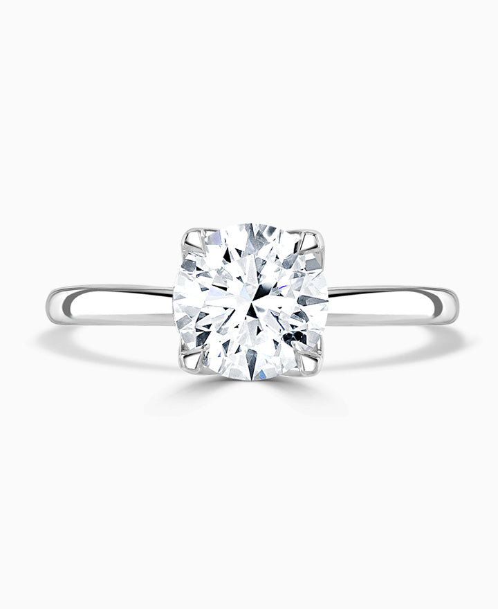 Brown & Newirth Round Brillaint Cut Solitaire Engagement Ring