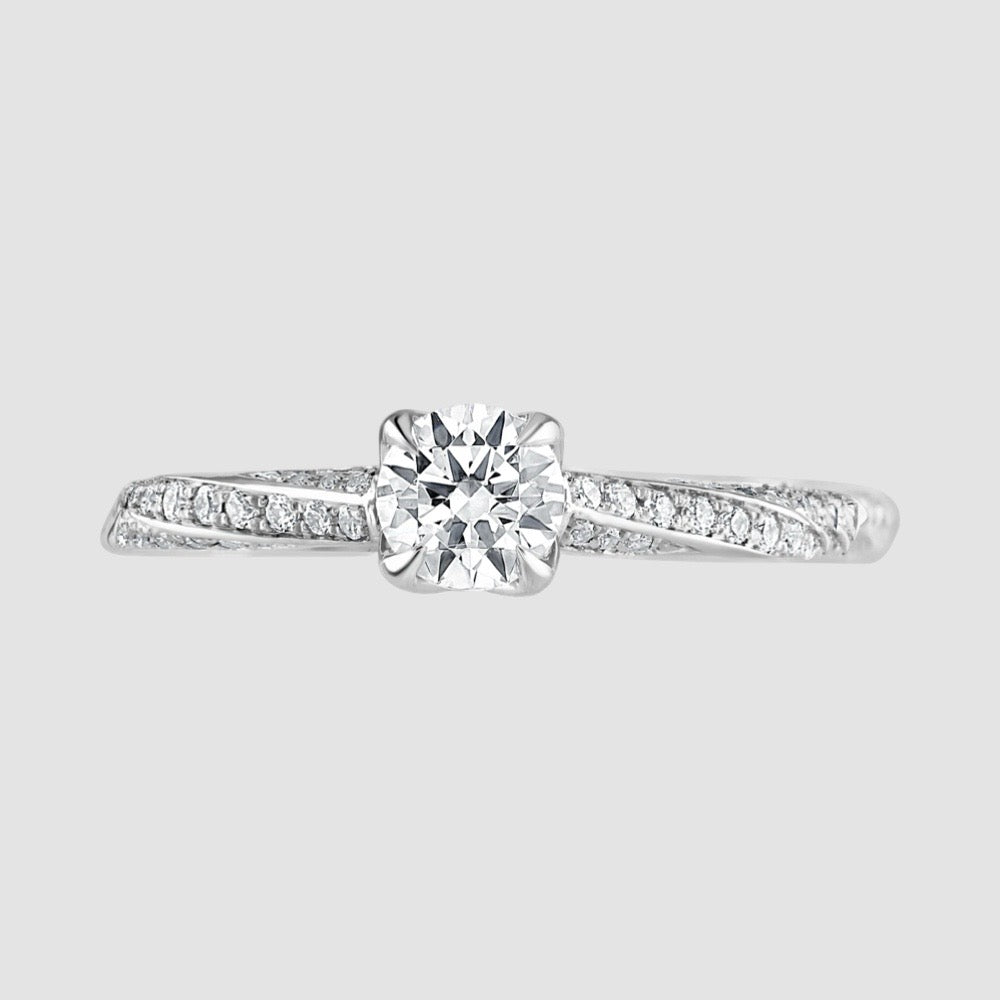 Diamond Solitaire Engagement Ring