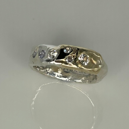 Fusion Luna Harlequin Confetti Ring