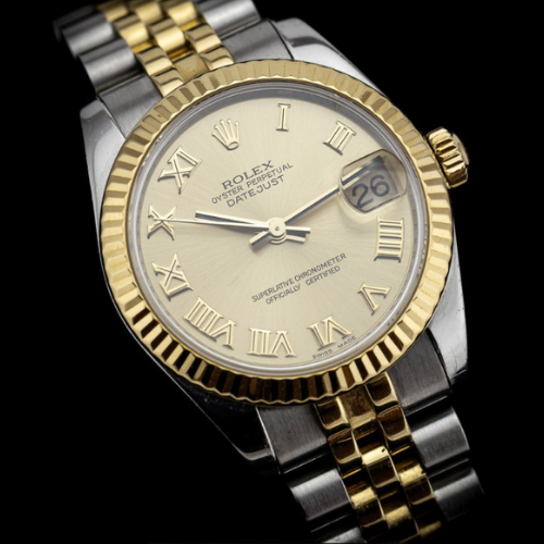 Rolex Datejust 31mm champagne Roman dial