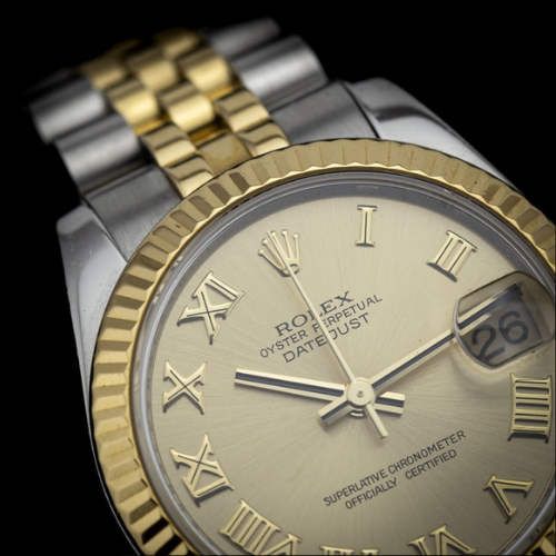 Rolex Datejust 31mm champagne Roman dial