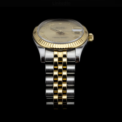 Rolex Datejust 31mm champagne Roman dial
