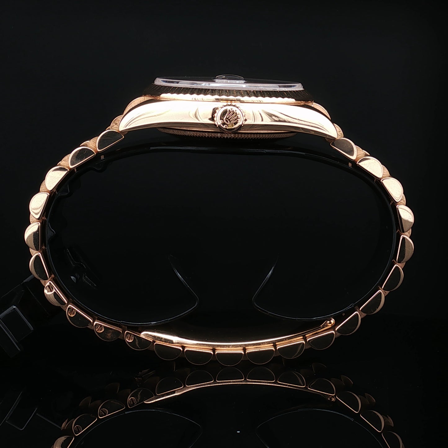 Rolex 36mm Day Date in rose gold