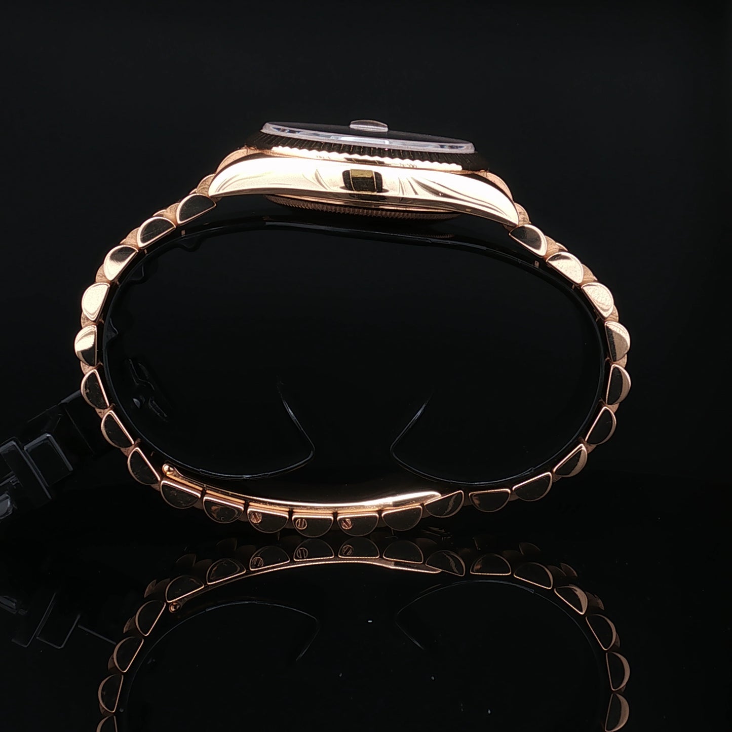 Rolex 36mm Day Date in rose gold