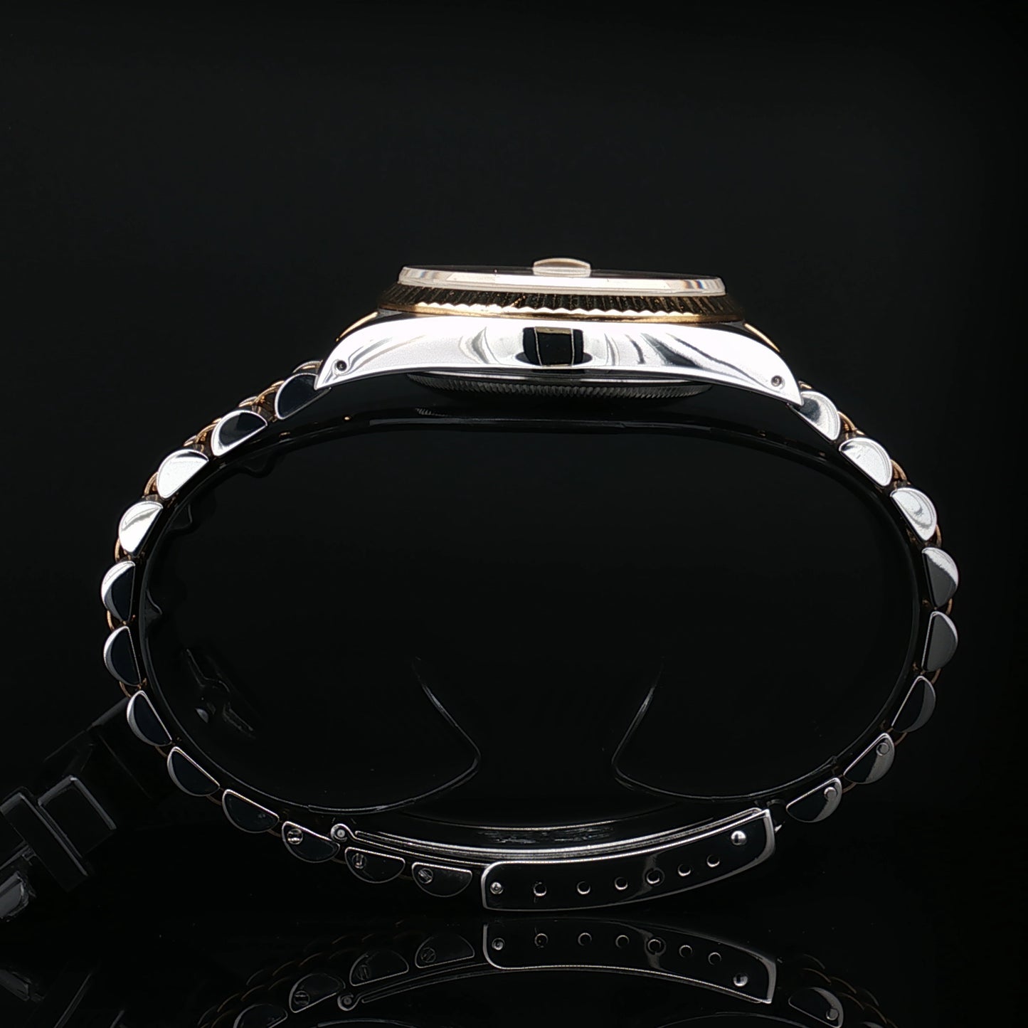 Rolex steel and gold 36mm Datejust with diamond indices