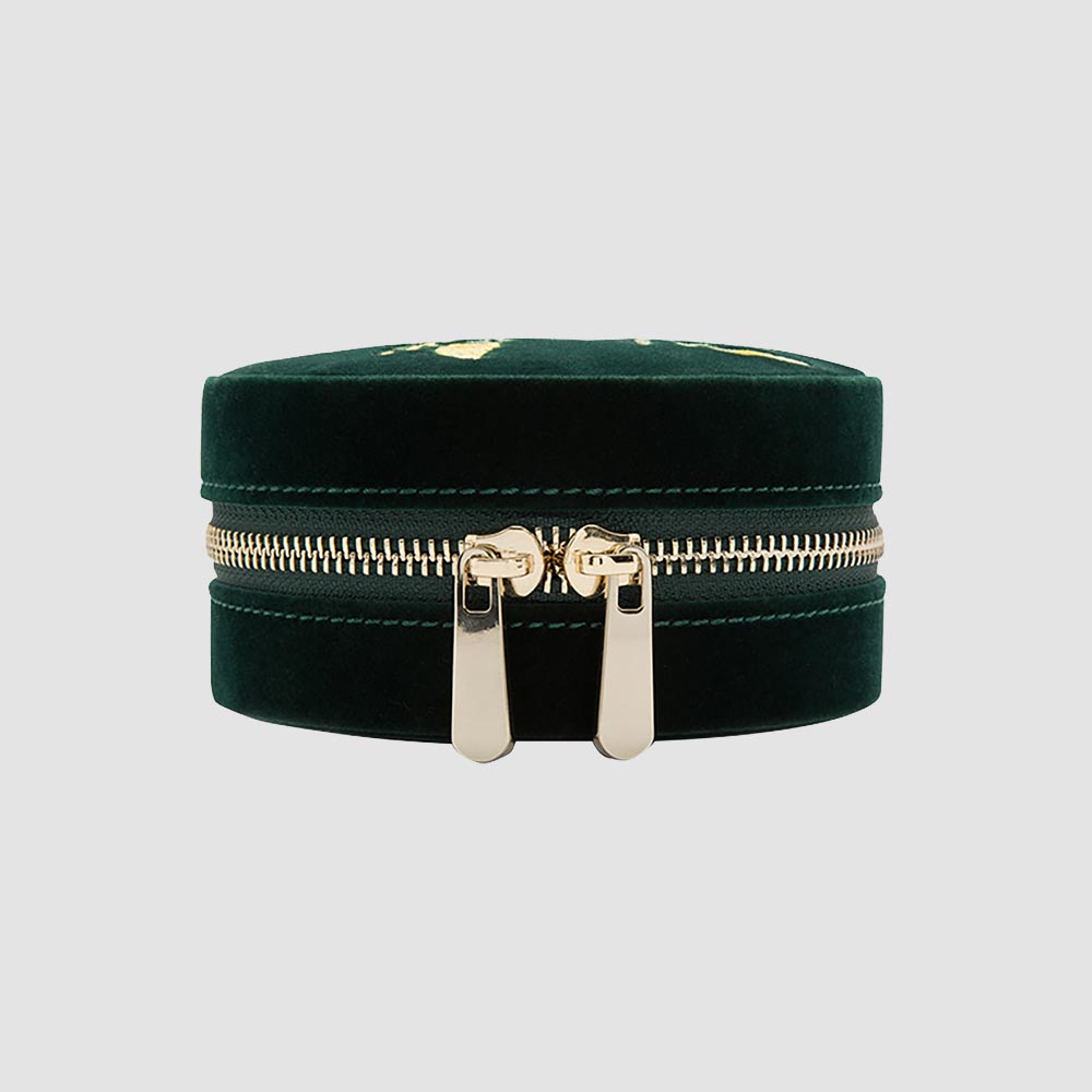 Zoe Travel Round Forest Green