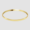 14ct gold push on bangle