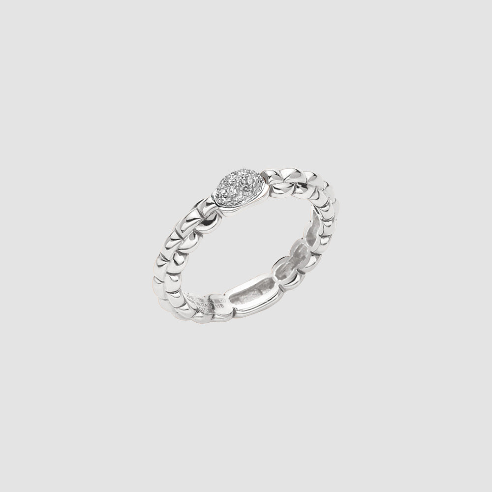 18ct White Gold Eka Tiny 0.10ct Diamond ring