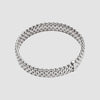 18ct White Gold Panorama 0.01ct Diamond bracelet