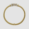 18ct Yellow Gold Panorama Flex’it Bracelet with 0.30ct Diamonds