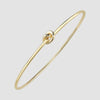 18ct knot bangle