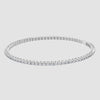 18ct white gold expanding diamond bracelet