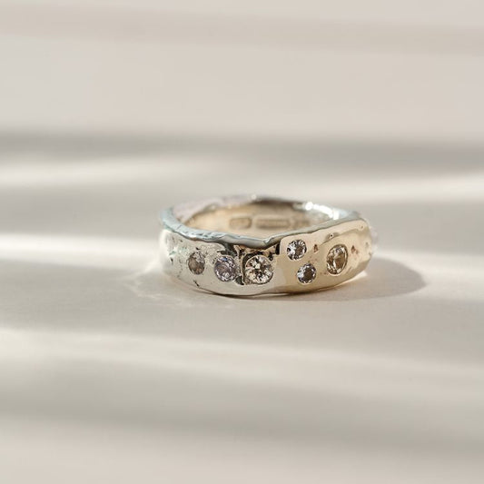 Fusion Luna Harlequin Confetti Ring