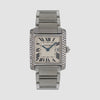 Cartier Tank Francaise Mid size ‘After set’ with diamonds