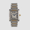 Cartier Tank Francaise small model steel and gold