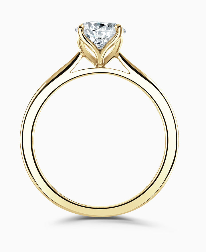 Brown & Newirth Round Brillaint Cut Solitaire Engagement Ring