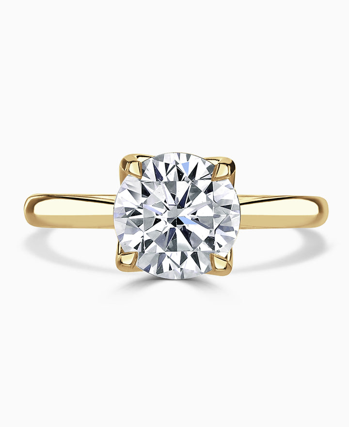 Brown & Newirth Round Brillaint Cut Solitaire Engagement Ring