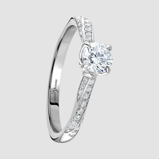 Diamond Solitaire Engagement Ring