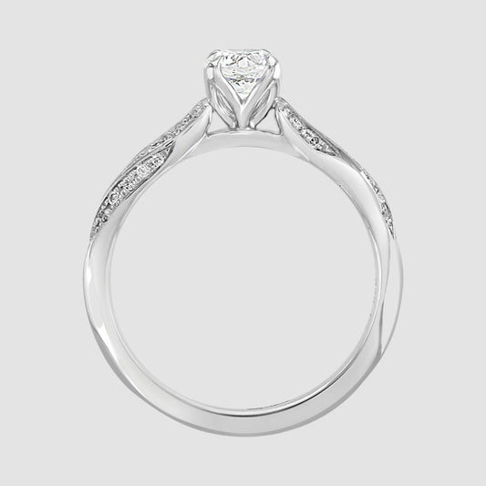 Diamond Solitaire Engagement Ring