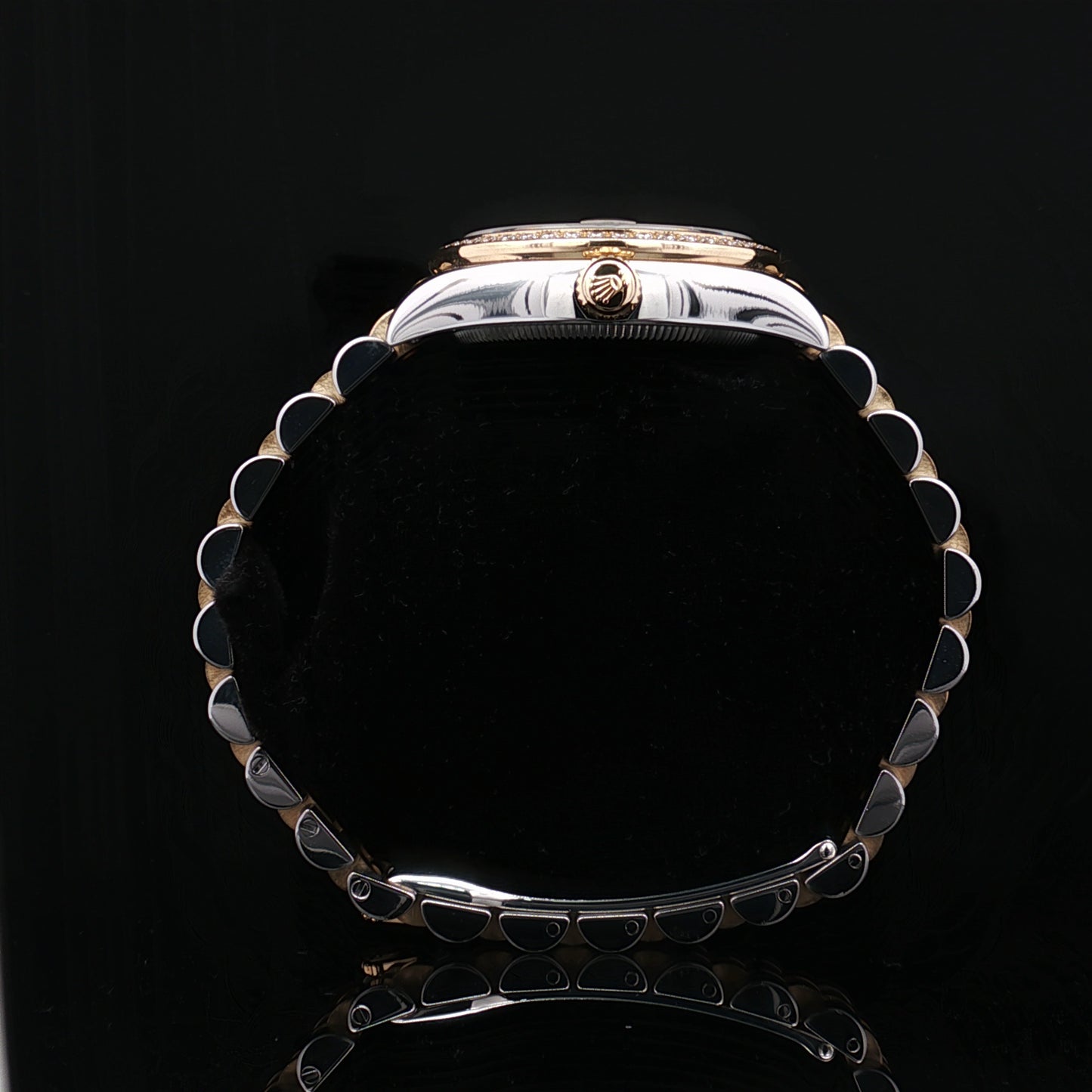 Rolex Datejust 31 with factory diamond dial and bezel