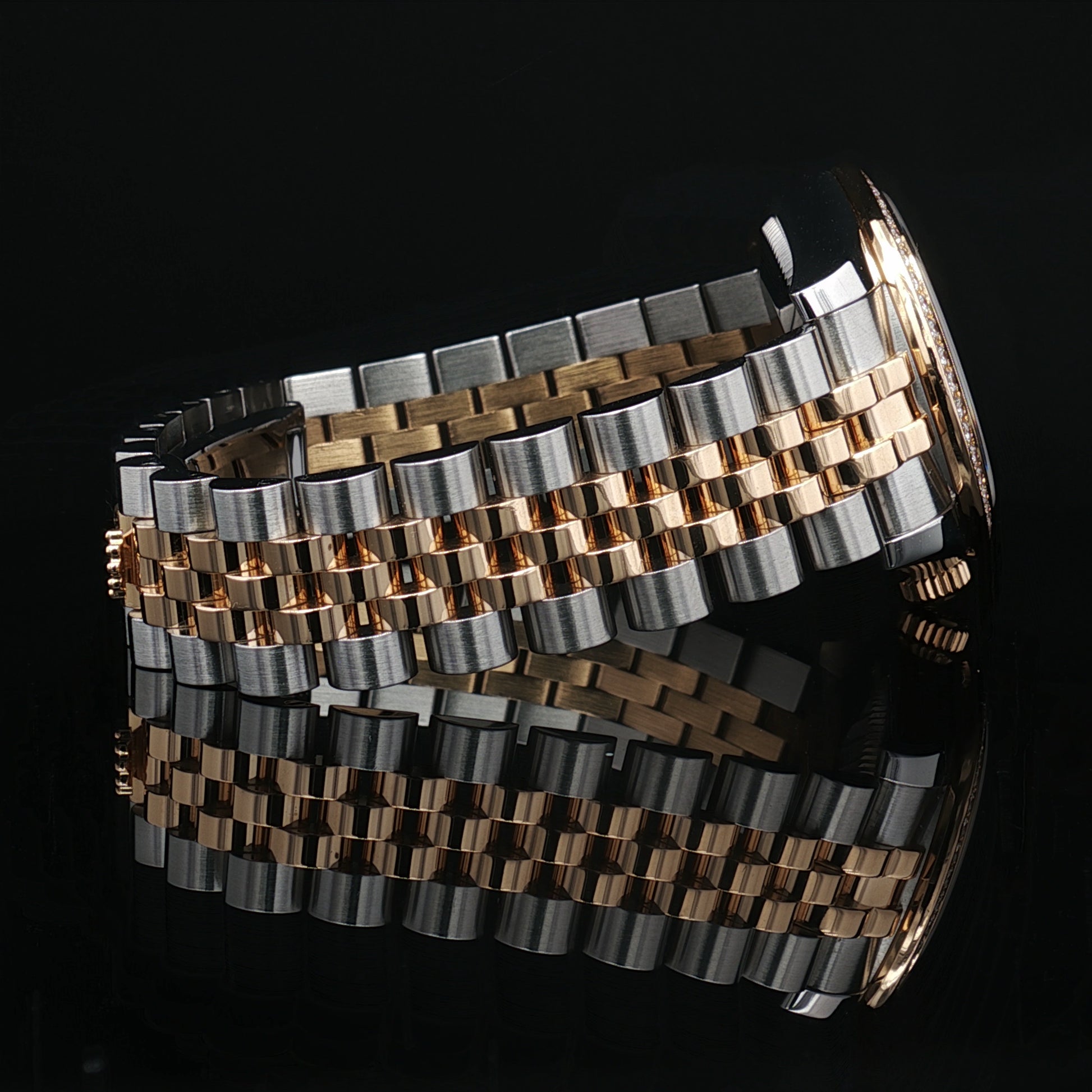 Rolex Datejust 31 with factory diamond dial and bezel