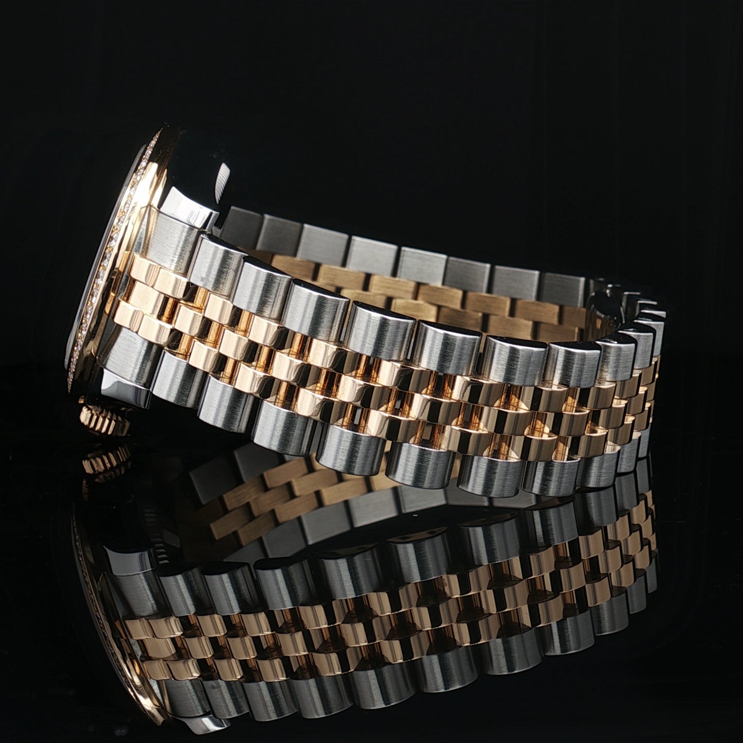 Rolex Datejust 31 with factory diamond dial and bezel