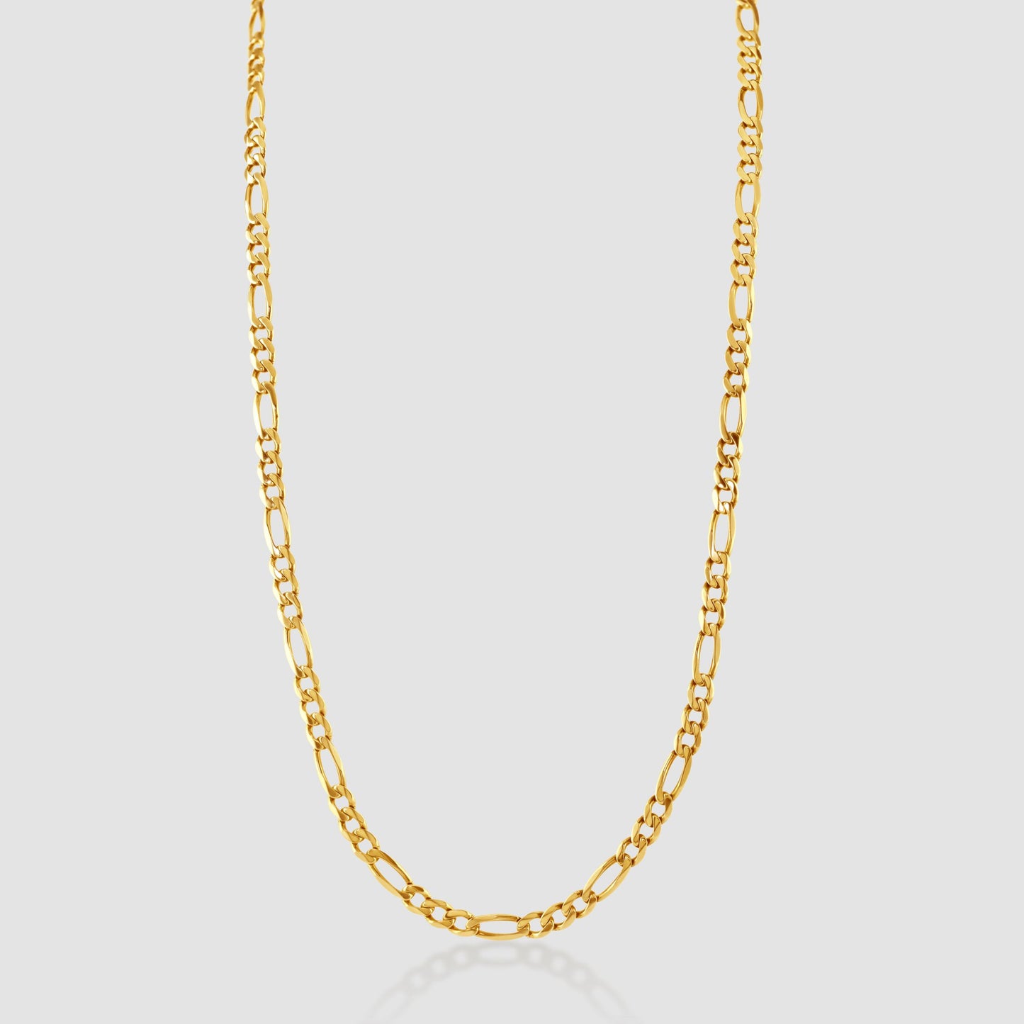 9ct yellow gold figaro link chain