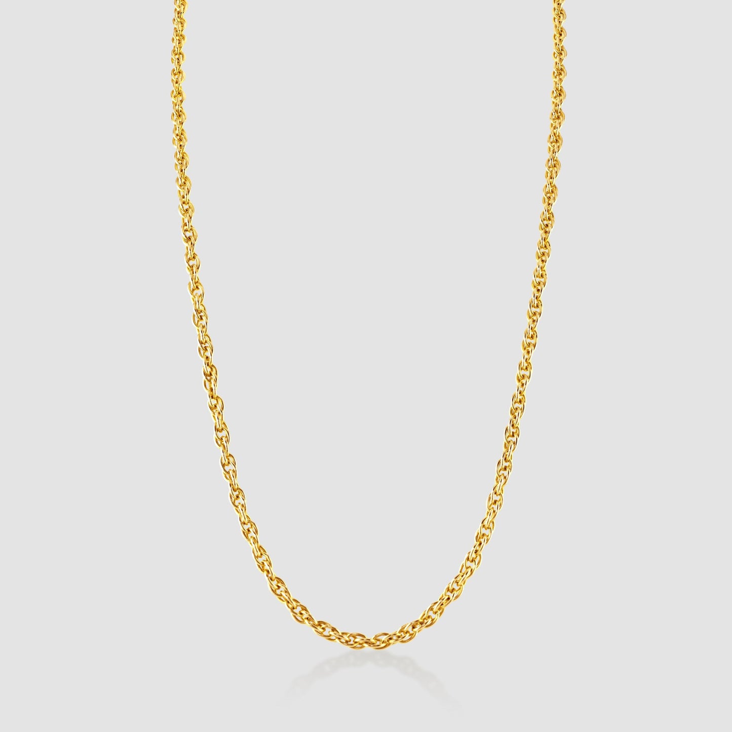 9ct yellow gold Prince of Wales link chain