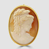 Oval cameo marked ‘Scialanga’ on the reverse