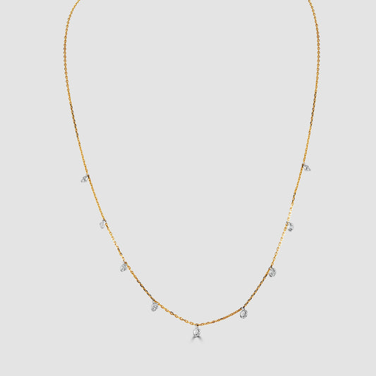 Hirsh of London suspense diamond necklace