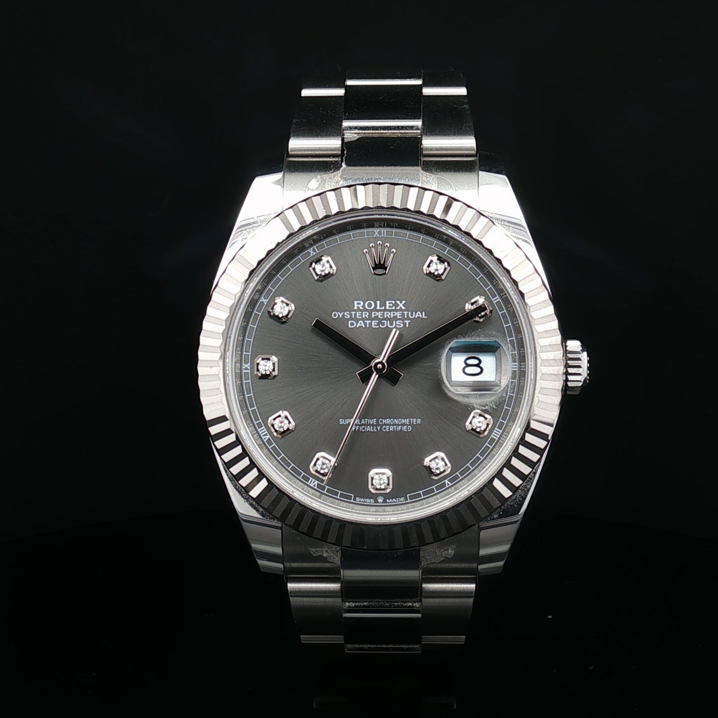 Rolex Datejust 41mm Factory diamond dot dial