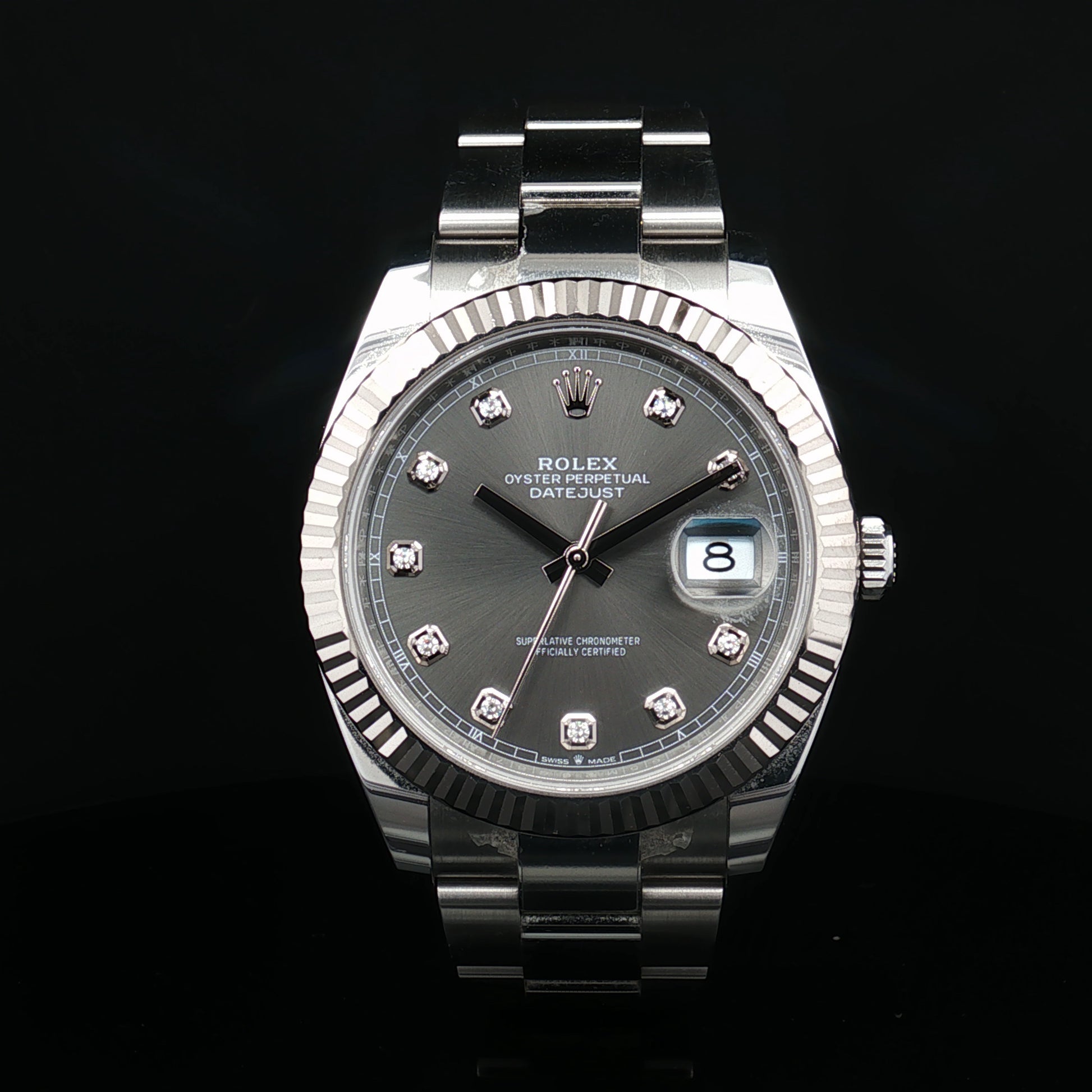 Rolex Datejust 41mm Factory diamond dot dial