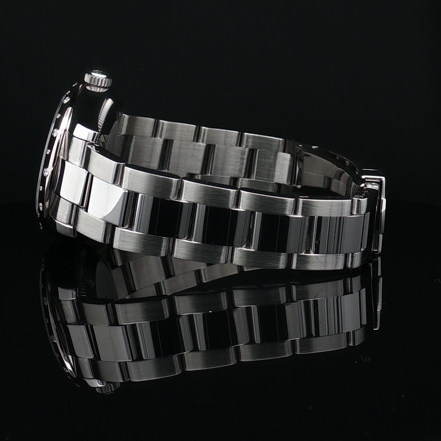 Rolex Datejust 31mm with scattered diamond bezel