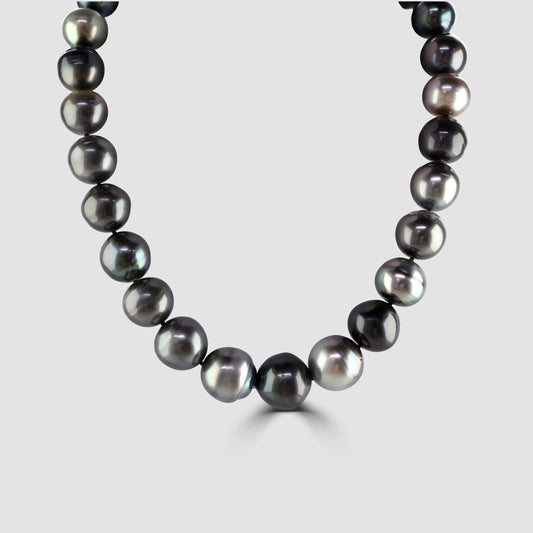 Tahitian cultured pearl necklace