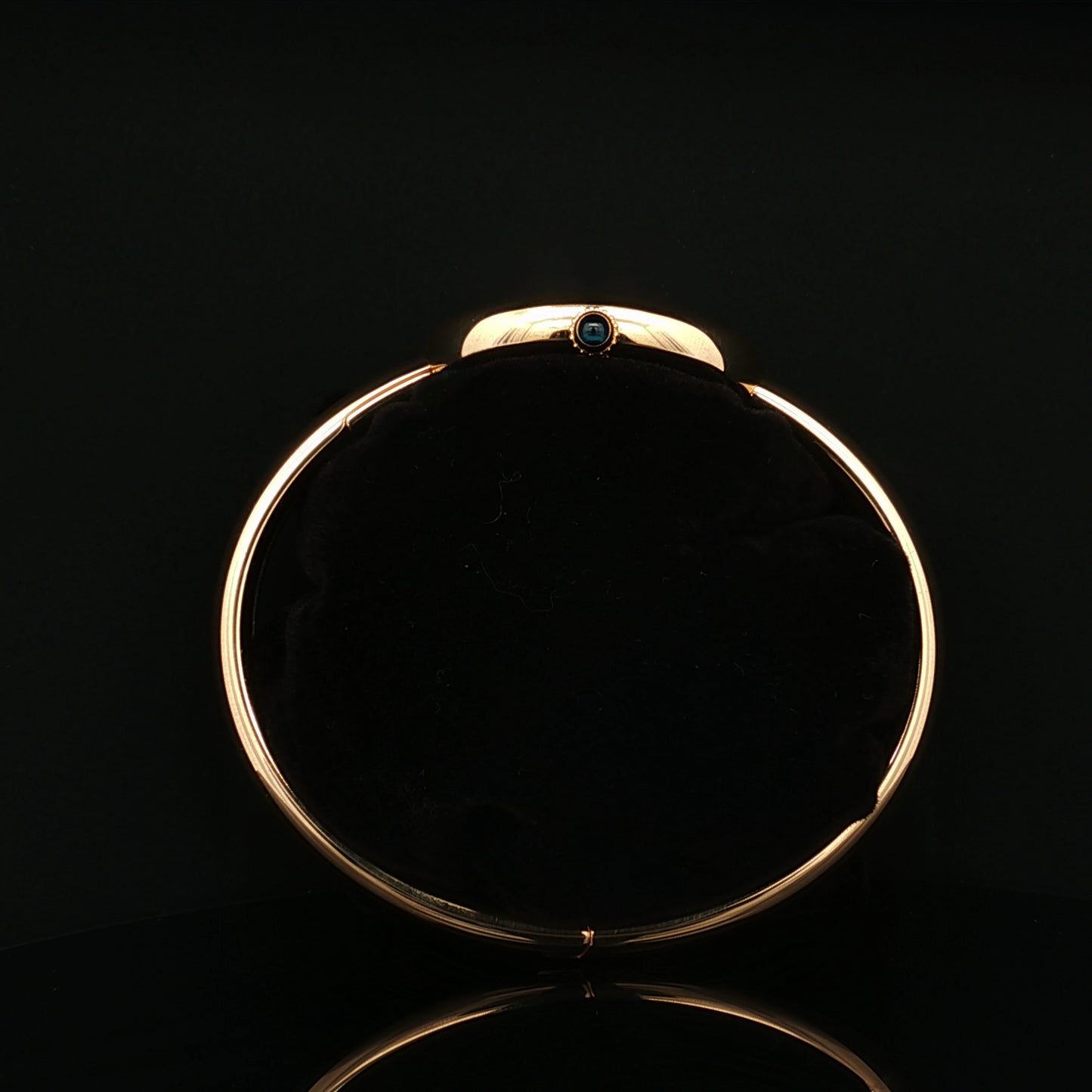 Rose gold Cartier Baignoire bangle watch 5