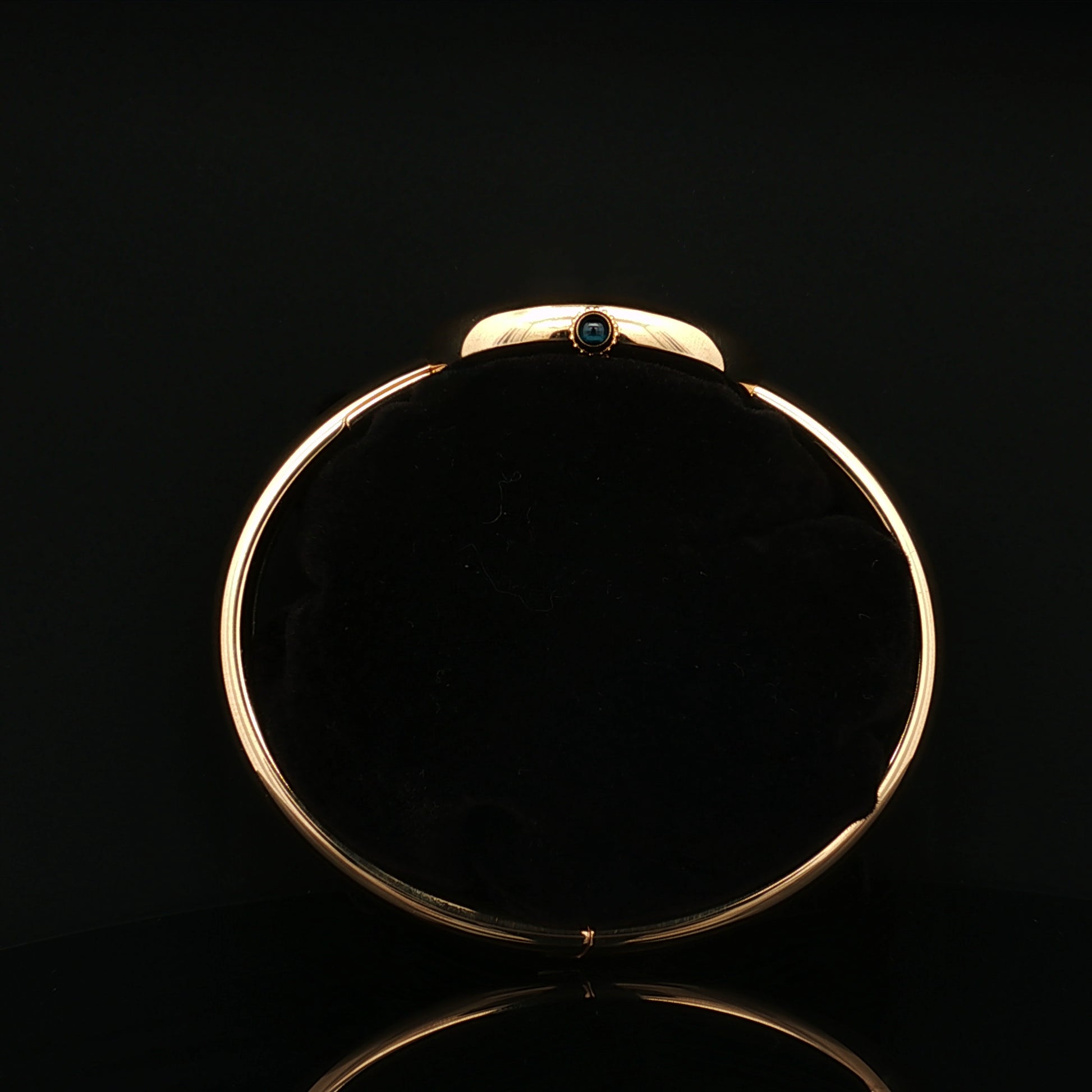 Rose gold Cartier Baignoire bangle watch 5