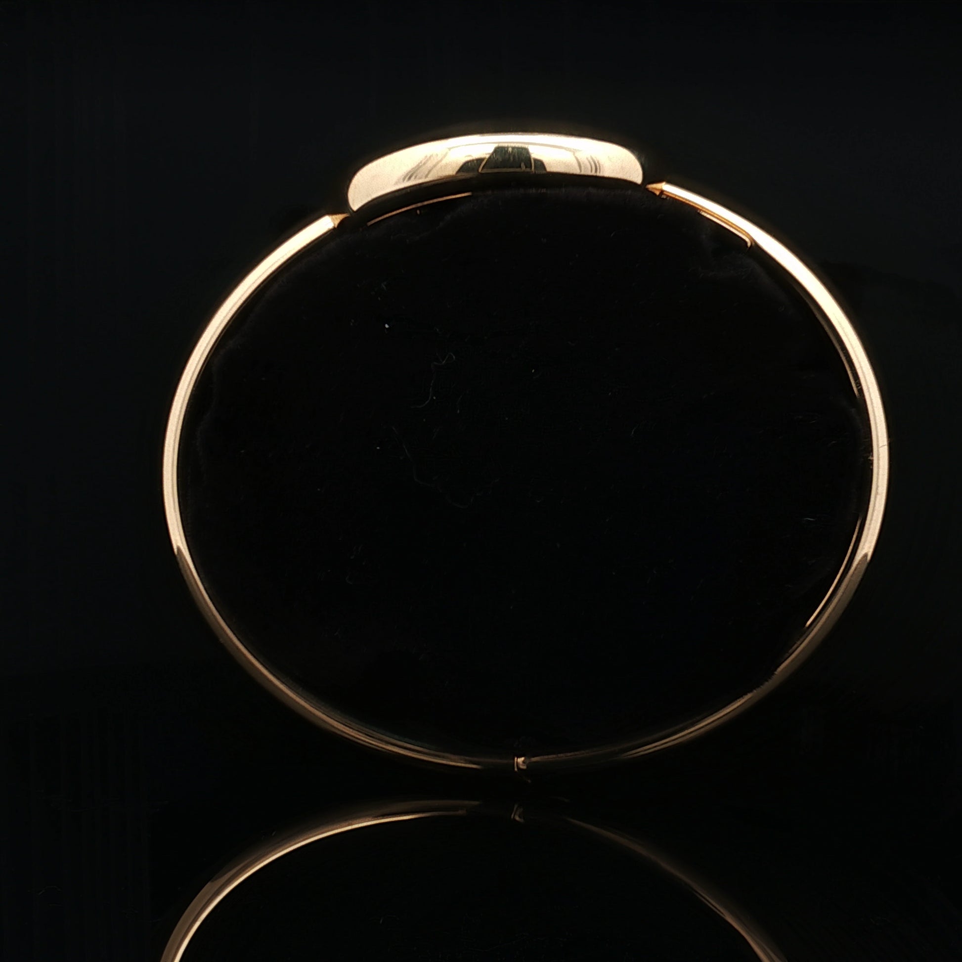 Rose gold Cartier Baignoire bangle watch 6